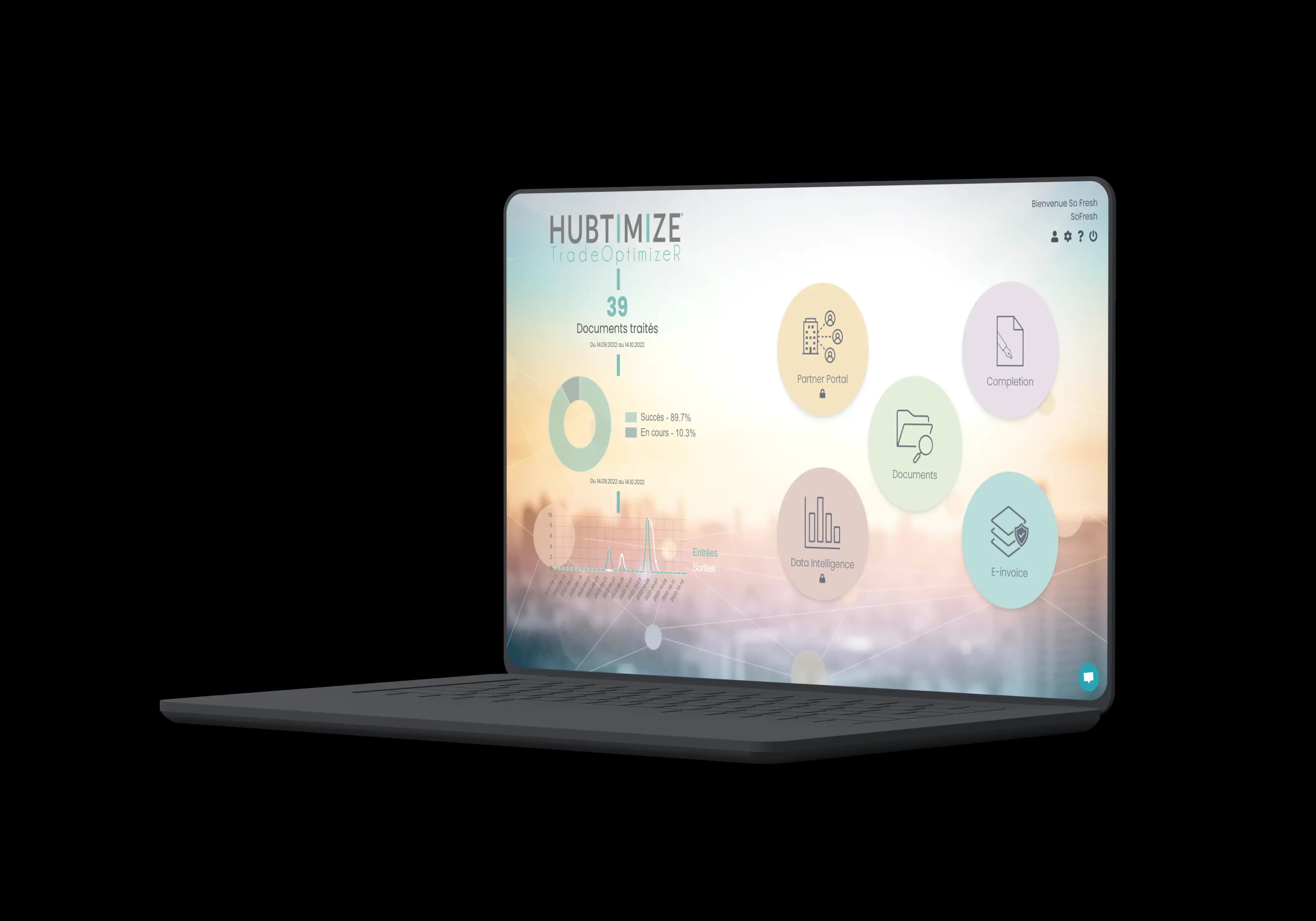 Ecran Hubtimize Droite | Esalink