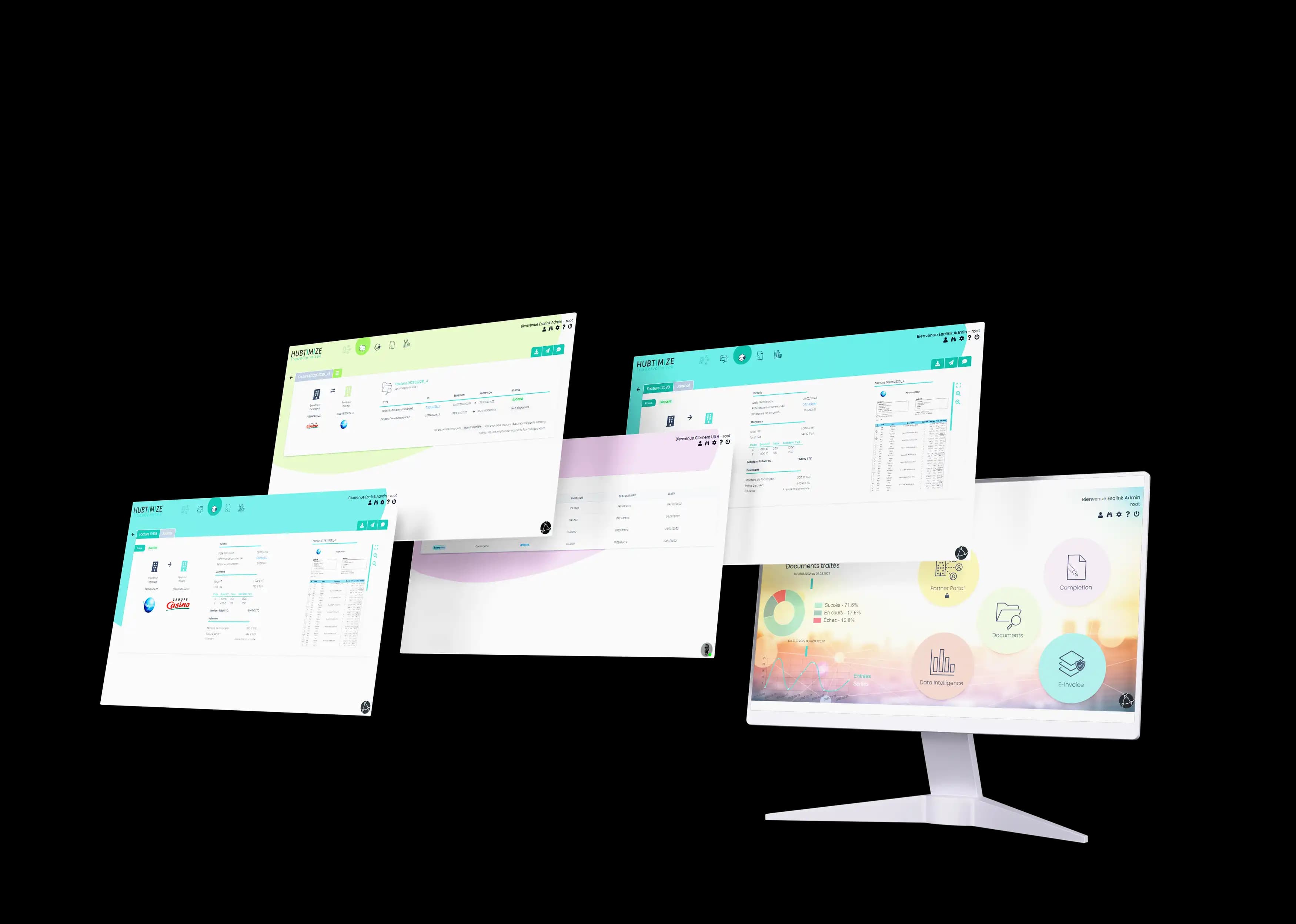 Plein d écran Hubtimize | Esalink